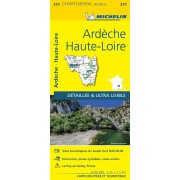 331 Ardêche, Haute Loire Michelin